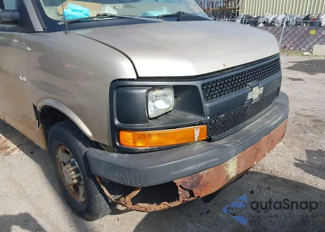 2006 Chevrolet Express Work Van из США, поврежденный, VIN 1GCHG35U061124851